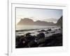 Midnight Sun, Summertime, Lofoten Islands, Arctic, Norway, Scandinavia-D H Webster-Framed Photographic Print