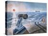 Midnight Sun-Eric Ravilious-Stretched Canvas