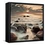 Midnight Sunrise-Assaf Frank-Framed Stretched Canvas