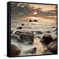 Midnight Sunrise-Assaf Frank-Framed Stretched Canvas