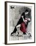 Midnight Tango-Loui Jover-Framed Art Print