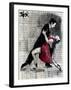 Midnight Tango-Loui Jover-Framed Art Print