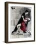 Midnight Tango-Loui Jover-Framed Art Print