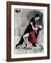 Midnight Tango-Loui Jover-Framed Giclee Print