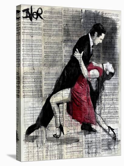 Midnight Tango-Loui Jover-Stretched Canvas