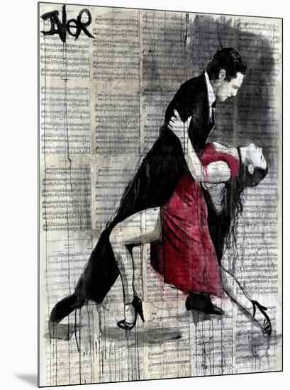 Midnight Tango-Loui Jover-Mounted Art Print