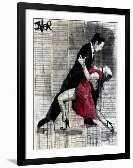 Midnight Tango-Loui Jover-Framed Art Print