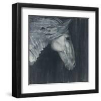 Midnight v2-Albena Hristova-Framed Art Print