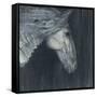 Midnight v2-Albena Hristova-Framed Stretched Canvas