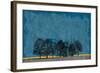 Midnight View-Ynon Mabat-Framed Art Print