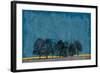 Midnight View-Ynon Mabat-Framed Art Print