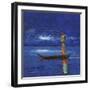 Midnight Voyage 2-Michel Rauscher-Framed Art Print