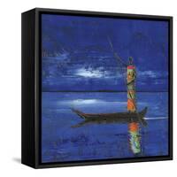 Midnight Voyage 2-Michel Rauscher-Framed Stretched Canvas