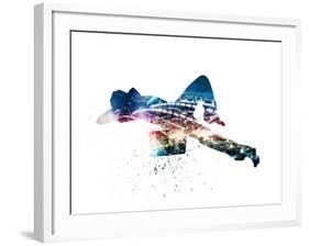 Midnight-Alex Cherry-Framed Art Print