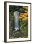 Midoritaki Waterfall, Kenrokuen Garden, Kanazawa, Ishikawa Prefecture, Central Honshu, Japan, Asia-Stuart Black-Framed Photographic Print