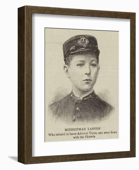 Midshipman Lanyon-null-Framed Giclee Print