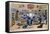 Midshipman's Berth-Charles Williams-Framed Stretched Canvas