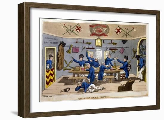 Midshipman's Berth-Charles Williams-Framed Giclee Print