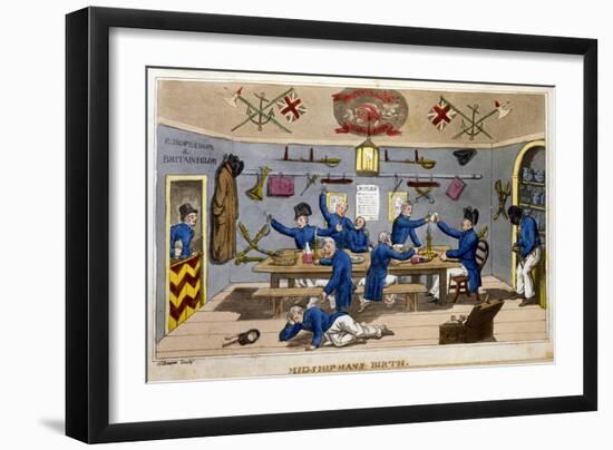 Midshipman's Berth-Charles Williams-Framed Giclee Print