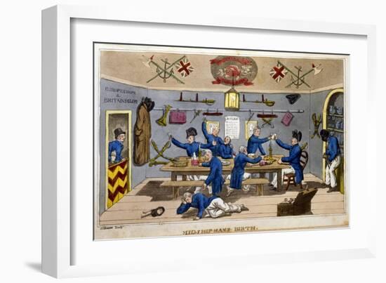 Midshipman's Berth-Charles Williams-Framed Giclee Print