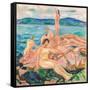 Midsummer, 1915 (Oil on Canvas)-Edvard Munch-Framed Stretched Canvas
