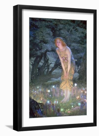 Midsummer Eve, C1871-1914-Edward Robert Hughes-Framed Premium Giclee Print