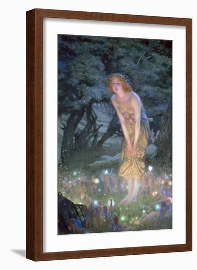 Midsummer Eve, C1871-1914-Edward Robert Hughes-Framed Giclee Print