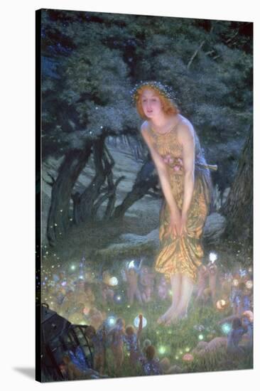 Midsummer Eve, C1871-1914-Edward Robert Hughes-Stretched Canvas