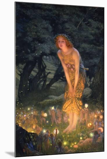 Midsummer Eve-Edward Robert Hughes-Mounted Giclee Print