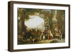 Midsummer Fair-Charles Hunt-Framed Giclee Print