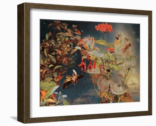 Midsummer Fairies, C.1856-John George Naish-Framed Giclee Print