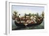 Midsummer Festival-Giulio Calini-Framed Giclee Print