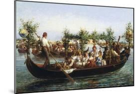 Midsummer Festival-Giulio Calini-Mounted Giclee Print