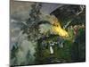 Midsummer fire, 1911 by N Astrup-Nikolai Astrup-Mounted Giclee Print