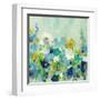 Midsummer Garden White Flowers-Silvia Vassileva-Framed Art Print