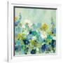 Midsummer Garden White Flowers-Silvia Vassileva-Framed Premium Giclee Print