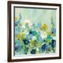 Midsummer Garden White Flowers-Silvia Vassileva-Framed Premium Giclee Print
