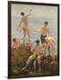 Midsummer Morning, 1908 (Oil on Canvas)-Henry Scott Tuke-Framed Giclee Print