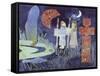 Midsummer Night, 1994-Gloria Wallington-Framed Stretched Canvas