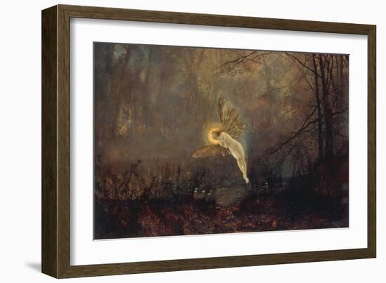 Midsummer Night' or 'Iris', 1876-John Atkinson Grimshaw-Framed Giclee Print