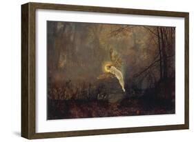 Midsummer Night' or 'Iris', 1876-John Atkinson Grimshaw-Framed Giclee Print