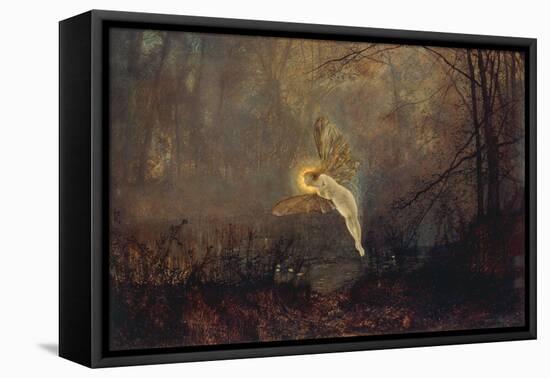 Midsummer Night' or 'Iris', 1876-John Atkinson Grimshaw-Framed Stretched Canvas