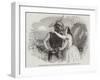 Midsummer Night's Dream, at Sadler's Wells Theatre, Mr Phelps as Bottom, and Miss Wyatt as Titania-null-Framed Giclee Print