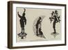 Midsummer Night's Dream, Illustrated with Silhouettes-null-Framed Giclee Print