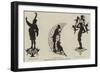 Midsummer Night's Dream, Illustrated with Silhouettes-null-Framed Giclee Print