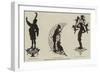 Midsummer Night's Dream, Illustrated with Silhouettes-null-Framed Giclee Print