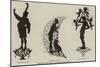 Midsummer Night's Dream, Illustrated with Silhouettes-null-Mounted Giclee Print