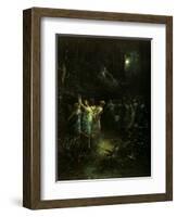 Midsummer Night's Dream-Gustave Doré-Framed Premium Giclee Print