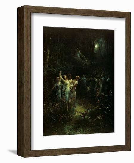 Midsummer Night's Dream-Gustave Doré-Framed Premium Giclee Print