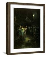 Midsummer Night's Dream-Gustave Doré-Framed Giclee Print